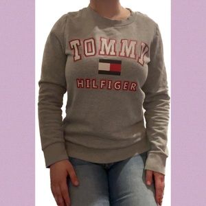 Never Worn Grey Tommy Hilfiger Sweatshirt